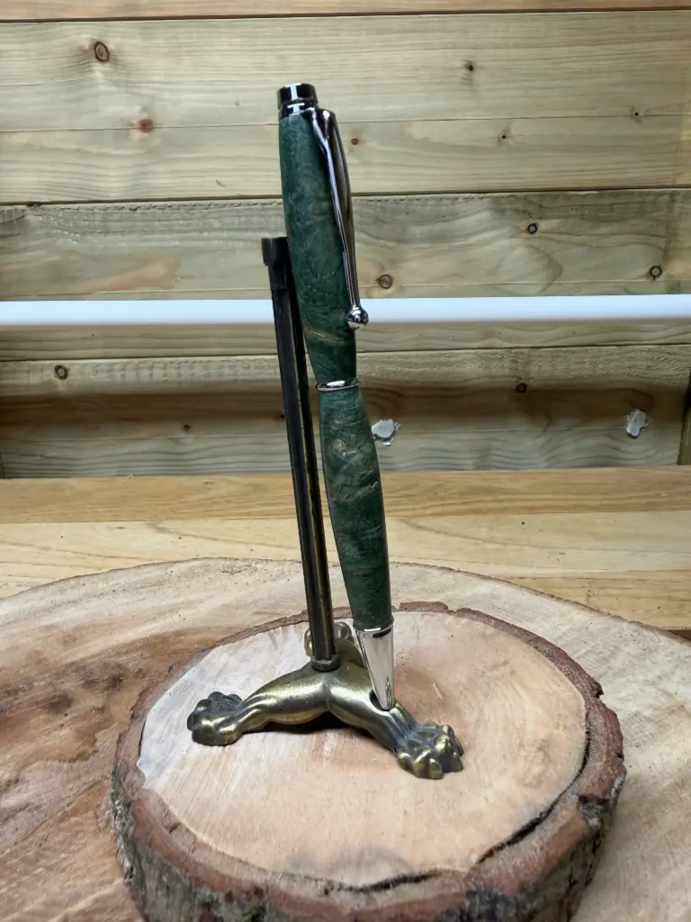 Green Japanese Blue Oak Pen 