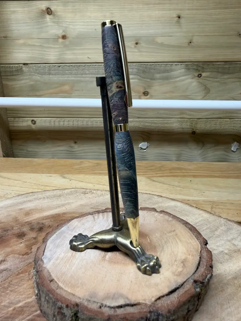 Purple Japanese Blue Oak Pen 