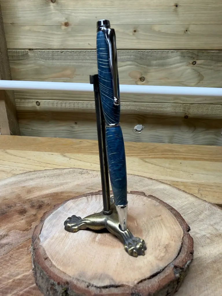 Blue Japanese Blue Oak Pen 